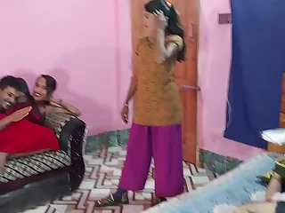 Swinger games&period; Couples' exchange between pair of sultry mature couples Desi Sex &period;&period;&period;&period;&period;   Hanif and Popy khatun and Mst sumona and Manik Mia