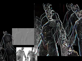 porn art demonstration of FriidriX