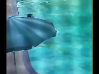 OMG&period;&period;&period;guy i just met gets naked in my pool&excl;&excl;&excl;