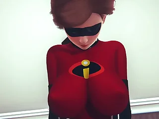 Helen Parr rides Zel the Goblin &vert; Incredibles & Interspecies Reviewers Parody