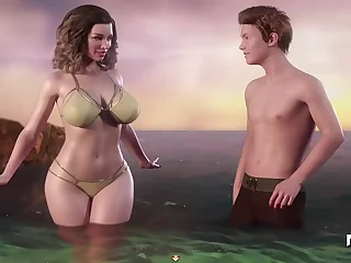 TreasureOfNadia - Beach Cum On Of age Body E2 &num;79