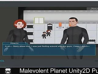Malevolent Planet Unity2D Down a bear