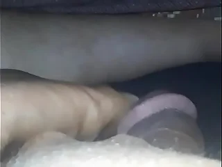 Sexy Mature Wife Solejob Old hand Orange Toes Cumshot 2019