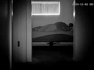 She Stayed The Night Over Woke Close by And Started Shagging The brush From The Side