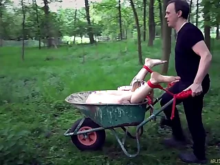 Bondage punishment salvation for young sinful slaves