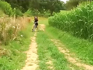 wild outdoor orgy with voyeur papy